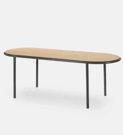 Wooden Table Oval